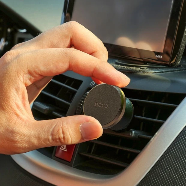 Латиницею: Avtoderzhatel Hoco CA81 Magnetic (Chornyi)  
Англійською: Car Holder Hoco CA81 Magnetic (Black)