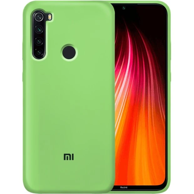 Силикон Original 360 Case Logo Xiaomi Redmi Note 8T (Зелёный)