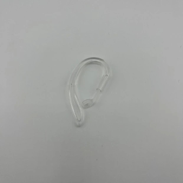 Hook ear silicone-plastic curved for Bluetooth headset (M) (Transparent)