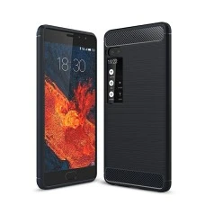 Силиконовый чехол Ipaky Carbon Case Meizu Pro 6 / Pro 6s (Синий)