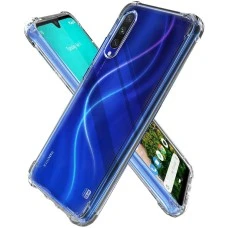 Силиконовый чехол 6D Xiaomi Mi A3 (Прозрачный)