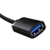Кабель-подовжувач Baseus AirJoy (1m) (USB-USB) (Чорний) B00631103111-00 Кабель-подовжувач Baseus AirJoy (1m) (USB-USB) (Чорний) B00631103111-00