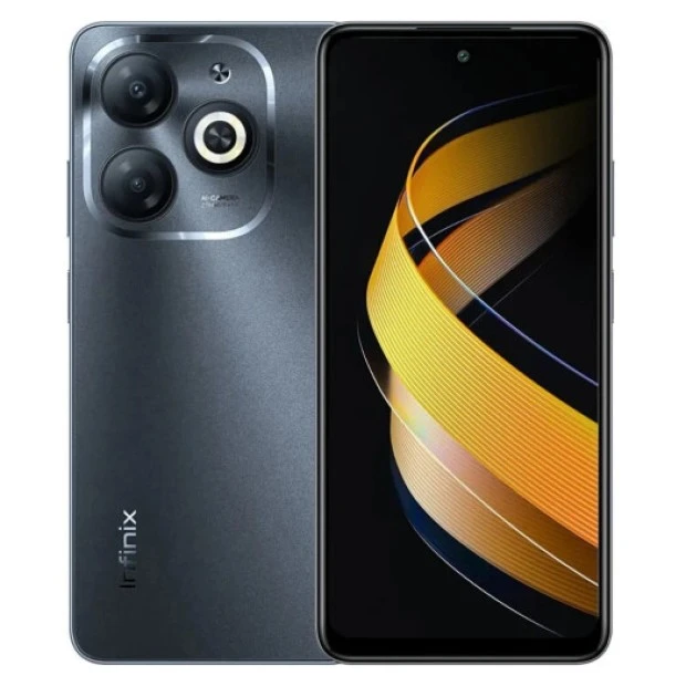 Мобильный телефон Infinix Smart 8 2/64GB Dual Sim (Timber Black)