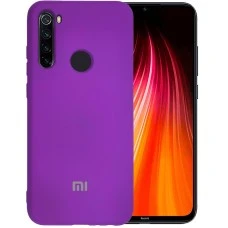 Силикон Original Case Xiaomi Redmi Note 8T (Сиреневый)