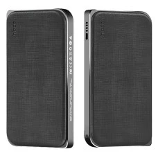 PowerBank Leather Grain 3 USB 8000mAh (Black)