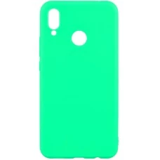 Силиконовый чехол Multicolor Huawei Honor 8X (бирюзовый)