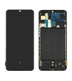 Дисплей для Samsung A705 Galaxy A70 (2019) с чёрным тачскрином и чёрной корпусно..