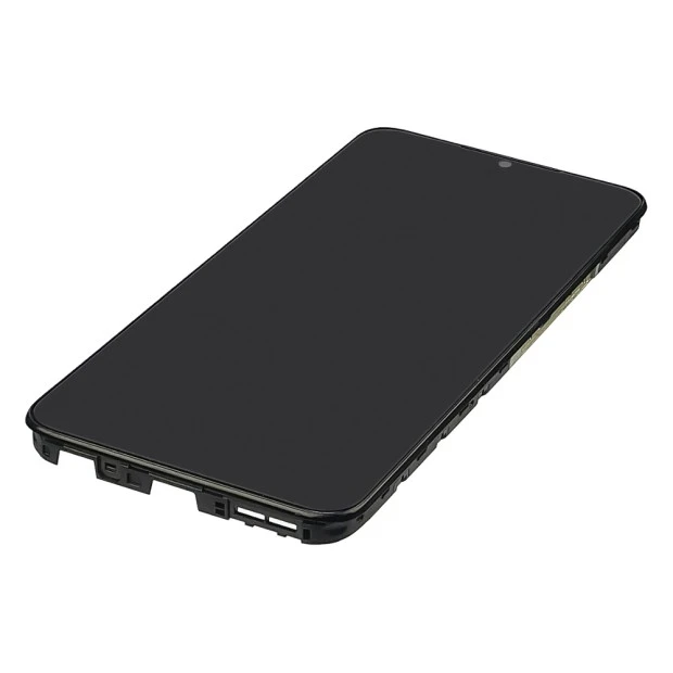 Дисплей для INFINIX Hot 20i с чёрным тачскрином и корпусной рамкой