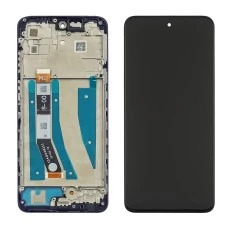 Дисплей для Motorola G32 з чорним тачскрином і корпусною рамкою.
