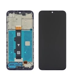 Дисплей для Motorola Moto G10 с чёрным тачскрином и корпусной рамкой