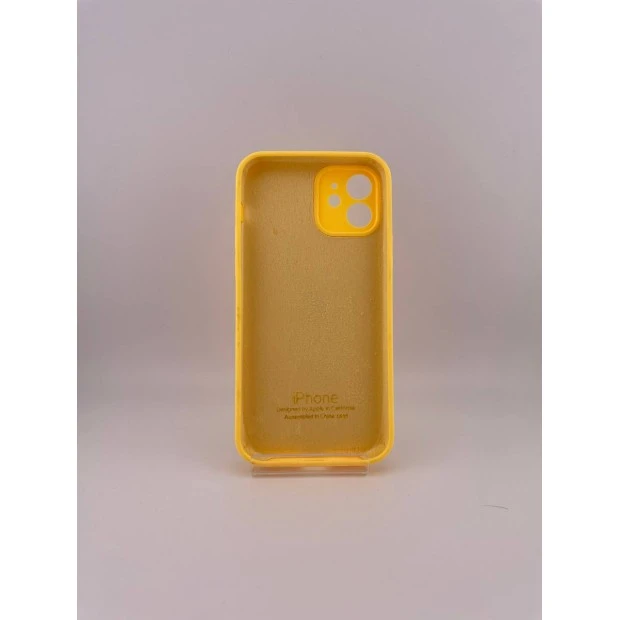 Силикон Original RoundCam Case Apple iPhone 12 (74) Sunflower