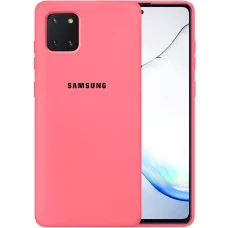 Силикон Original Case Samsung Galaxy Note 10 Lite (Клубничный)