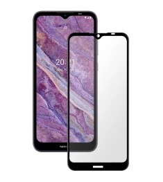 Защитное стекло 5D Japan HD для Nokia C10/C20 Black