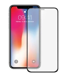 Защитное стекло 5D Matte Ceramic Apple iPhone X / XS Black