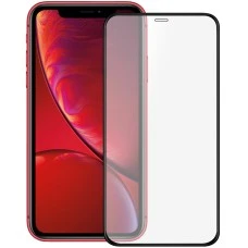 Захисне скло 5D Matte Ceramic для Apple iPhone XR  /  11 Чорне
