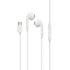 Wired earphones-headset Borofone BM27 (Type-C) (White)