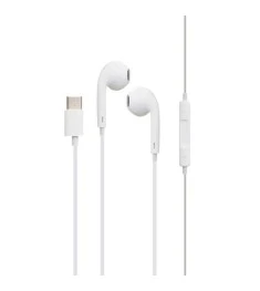 Wired earphones-headset Borofone BM27 (Type-C) (White)