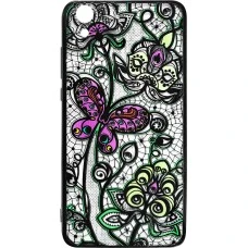 Силиконовый чехол Pattern Meizu U20 (Чёрный)