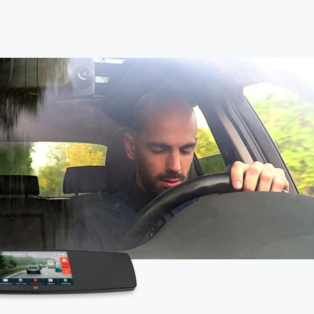 Видеорегистратор-зеркало Xiaomi YI Mirror Dash Camera (YCS.1C17) Global