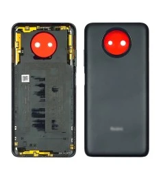 Задняя крышка для Xiaomi Redmi Note 9T Nightfall black тёмно-серая оригинал (БУ)..