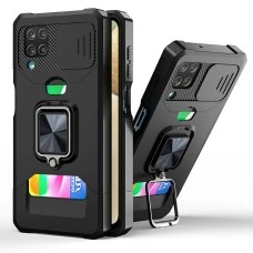 Бронь-чехол Protective Armor Case Samsung Galaxy A22 (2021) (Чёрный)