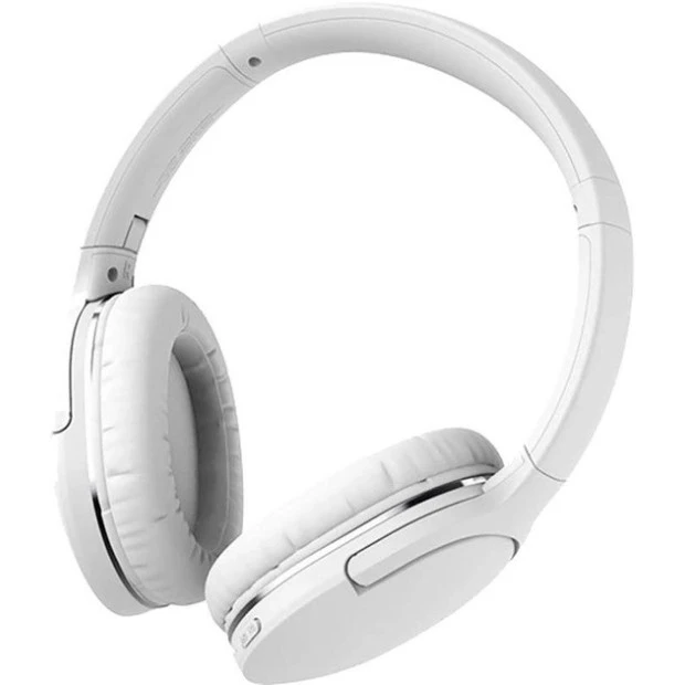 Бездротові накладні навушники-гарнітура Baseus Encok D02 Pro (Білі)