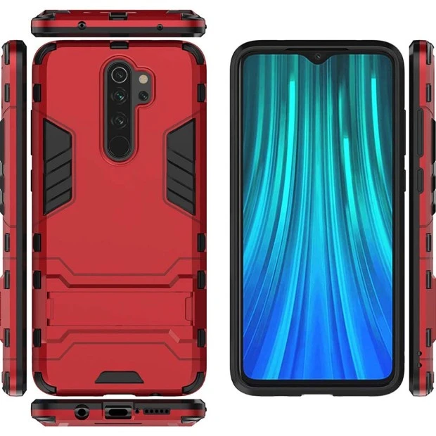 Бронь-чохол Ring Armor Case Xiaomi Redmi Note 8 Pro (Червоний)