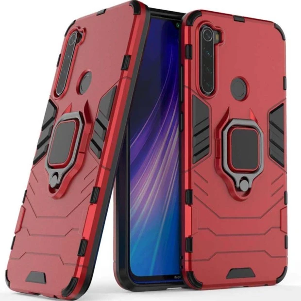 Бронь-чохол Ring Armor Case Xiaomi Redmi Note 8 Pro (Червоний)
