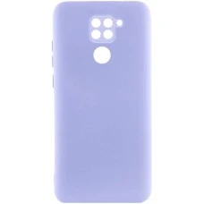 Силикон Original Xiaomi Redmi Note 9 / Redmi 10X (ShutCam) (Фиалковый)