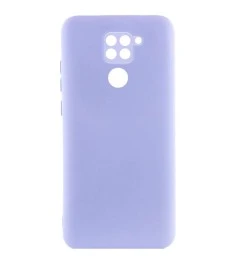 Силикон Original Xiaomi Redmi Note 9 / Redmi 10X (ShutCam) (Фиалковый)