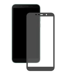 Защитное стекло 5D Matte Ceramic Huawei Y5P Black