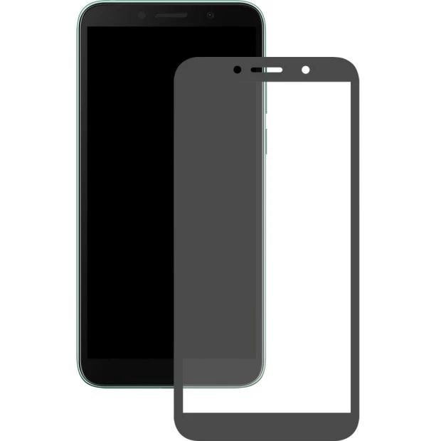 Стекло 5D Matte Ceramic Huawei Y5P Black