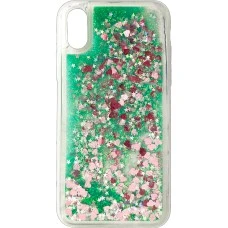 Силикон Liquid Fashion Apple iPhone X / XS (Green)