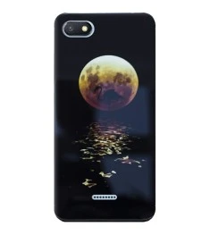 Накладка Luminous Glass Case Xiaomi Redmi 6A (Moon)