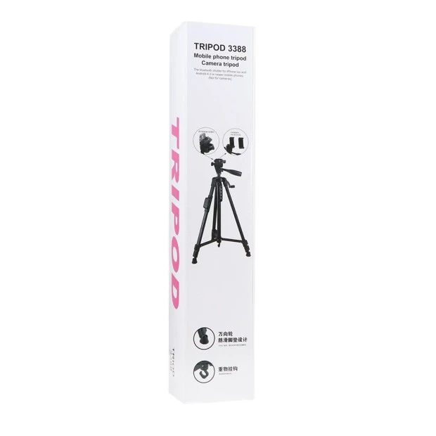Tripod for shooting 1.4m 3388 Remote (Black)