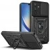 Бронь-чохол Ring Serge Armor Case Samsung Galaxy S24 FE (ShutCam) (Чорний) Бронь-чохол Ring Serge Armor Case Samsung Galaxy S24 FE (ShutCam) (Чорний)