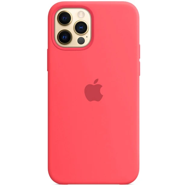 Силіконовий оригінальний чохол Apple для iPhone 12 Pro Max (24) Кемелія