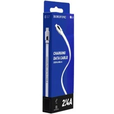 USB-кабель Borofone BU8 Glory (MicroUSB) (Белый)