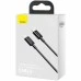 USB-кабель Baseus Superior PD 20W (1м) (Type-C to Lightning) (Чорний) CATLYS-A01 USB-кабель Baseus Superior PD 20W (1м) (Type-C to Lightning) (Чорний) CATLYS-A01