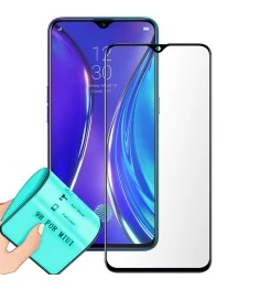 Защитное стекло 5D Ceramic Realme XT Black