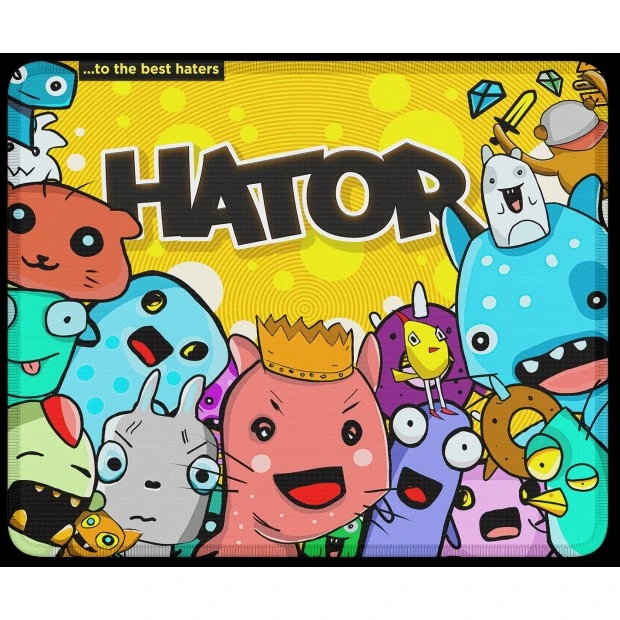 Коврик для мышки Hator Tonn Evo S L.E. (Black)