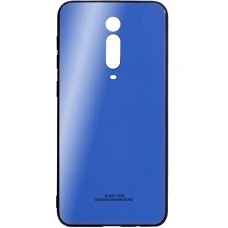 Накладка Glass Case Xiaomi Redmi Mi9T / K20 Pro (Синий)
