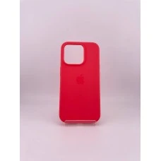 Силіконовий чохол з MagSafe для Apple iPhone 15 Pro (Гуава)