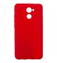 Силикон SMTT Huawei Y7 2017 (Красный)