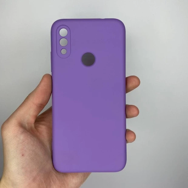 Силикон Original 360 ShutCam Case Xiaomi Redmi Note 7 (Лавандовый)