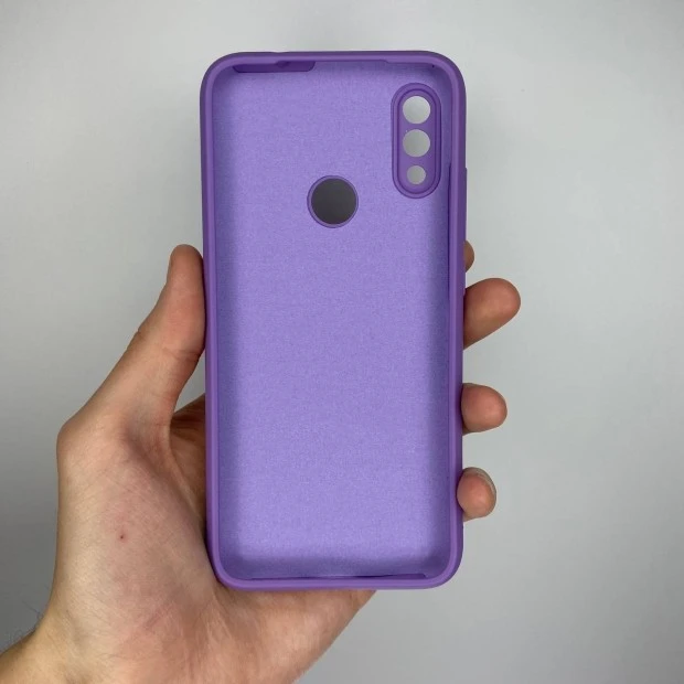 Силикон Original 360 ShutCam Case Xiaomi Redmi Note 7 (Лавандовый)