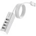 Переходник USB HUB Hoco HB1 (4 порта) (Серый)