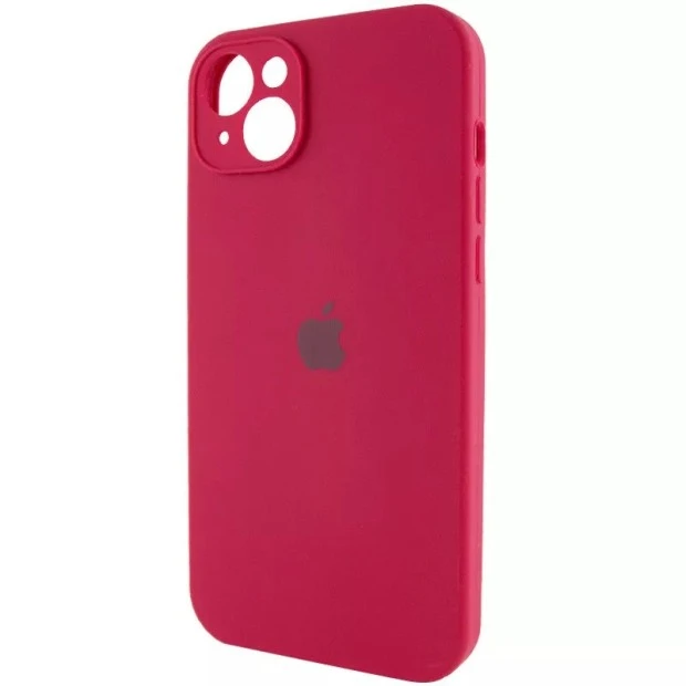 Силіконовий чохол Original RoundCam для Apple iPhone 14 Plus (24) Камелія