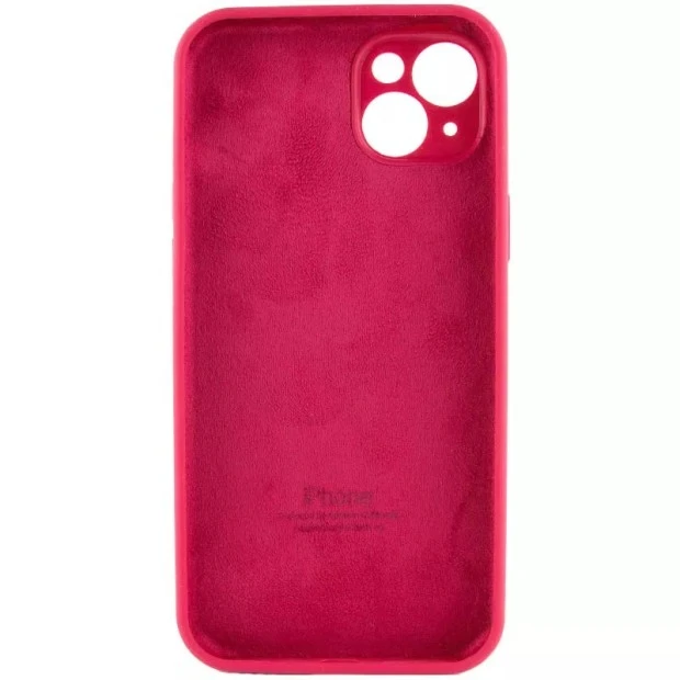 Силіконовий чохол Original RoundCam для Apple iPhone 14 Plus (24) Камелія