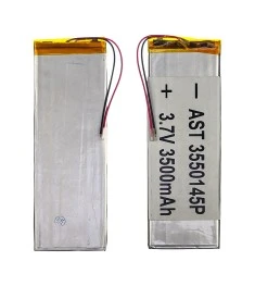 Аккумулятор 3550145P универсальный с контроллером, 3 х 55 х 145 мм (3000 mAh)/ д..